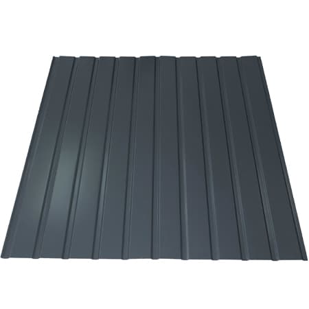 KTR T8 trapézlemez / Oldalfal / 2100mm hosszúság / 0.5mm vastagság / RAL 7016 2 oldalas - antracit KTR T8 trapézlemez / Oldalfal / 2100mm hosszúság / 0.5mm vastagság / RAL 7016 2 oldalas - antracit